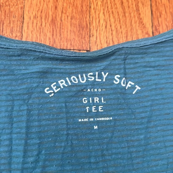 WOMENS AEROPOSTALE SERIOUSLY SOFT TEE - Picture 3 of 4